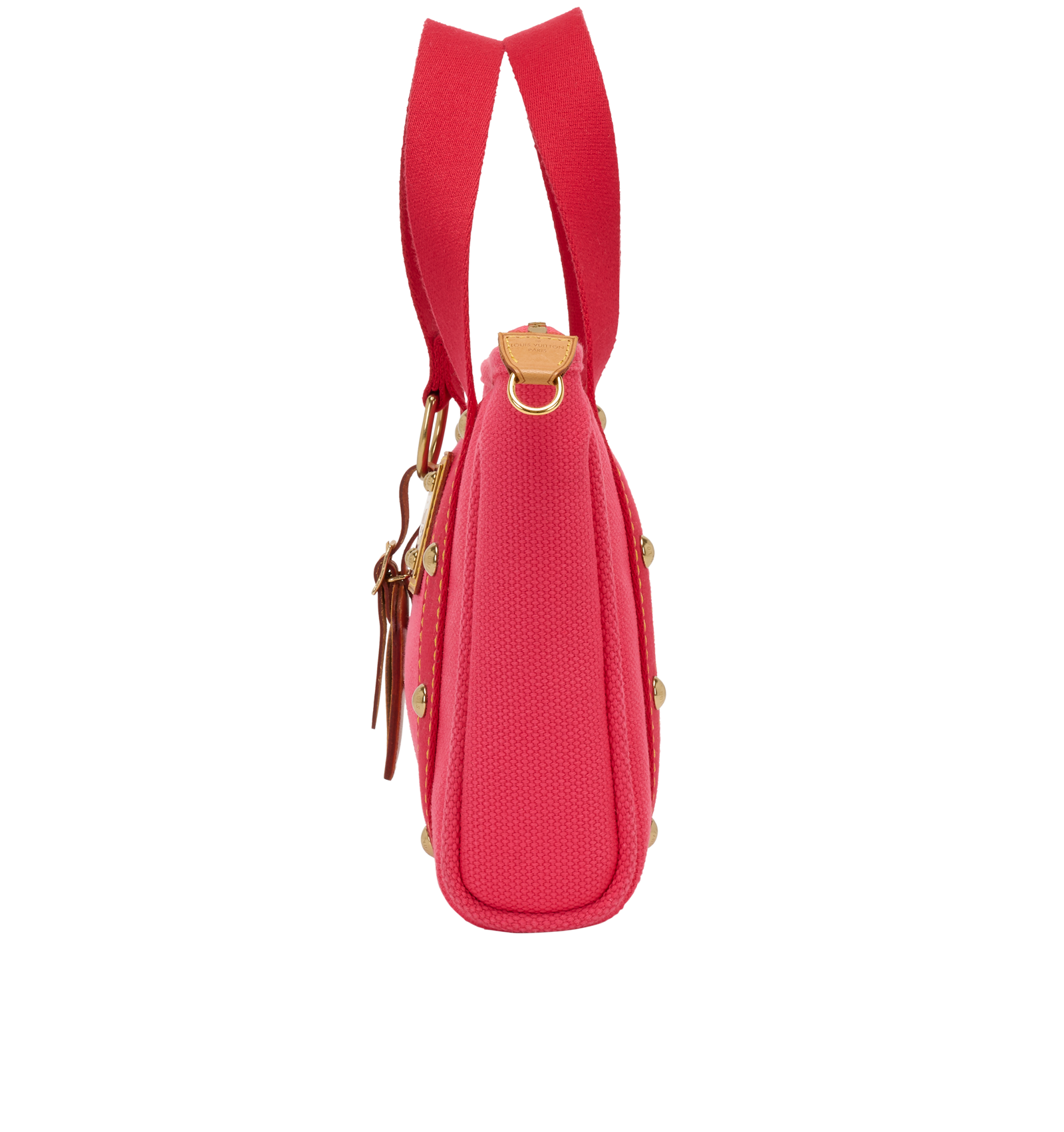 Antigua Cabas PM, &pound;350, Handbags, Pink, Canvas, Bottom view